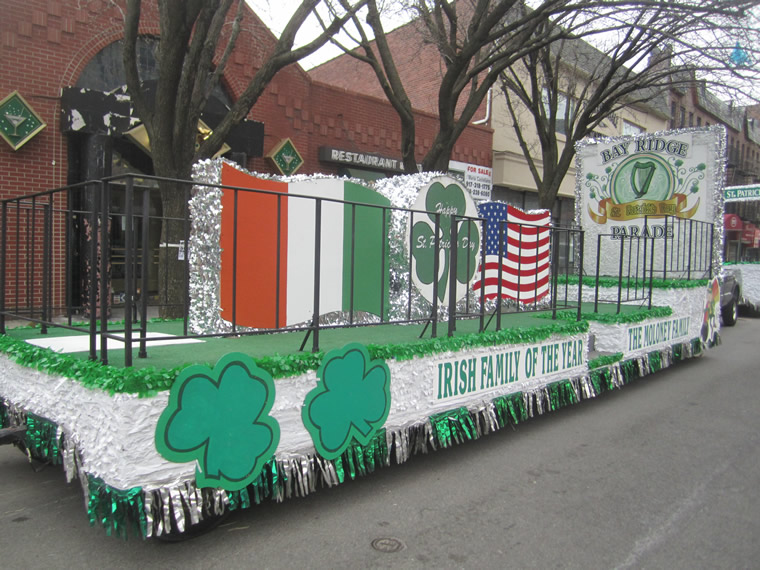 St Patrick's Day Parade Float 011